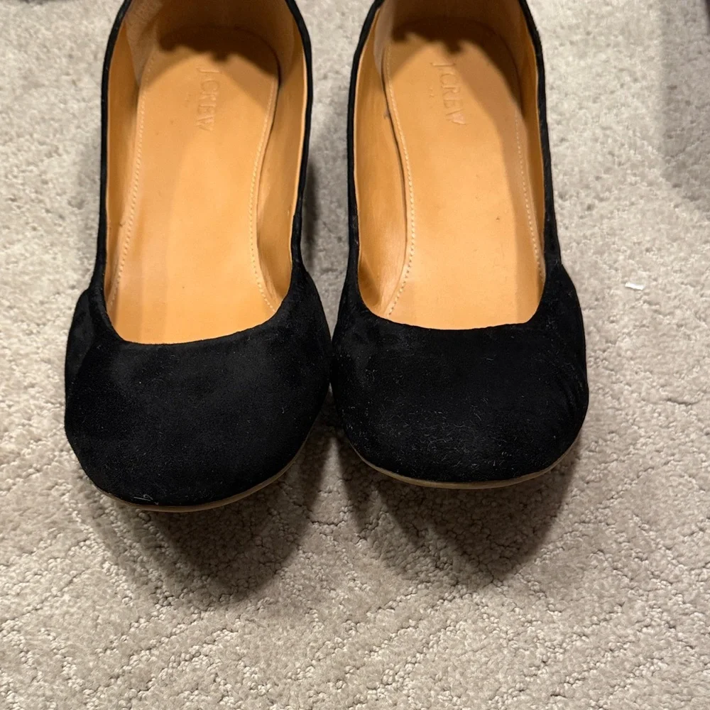 J. Crew Black Suede Ballet Flats - Picture 4 of 6